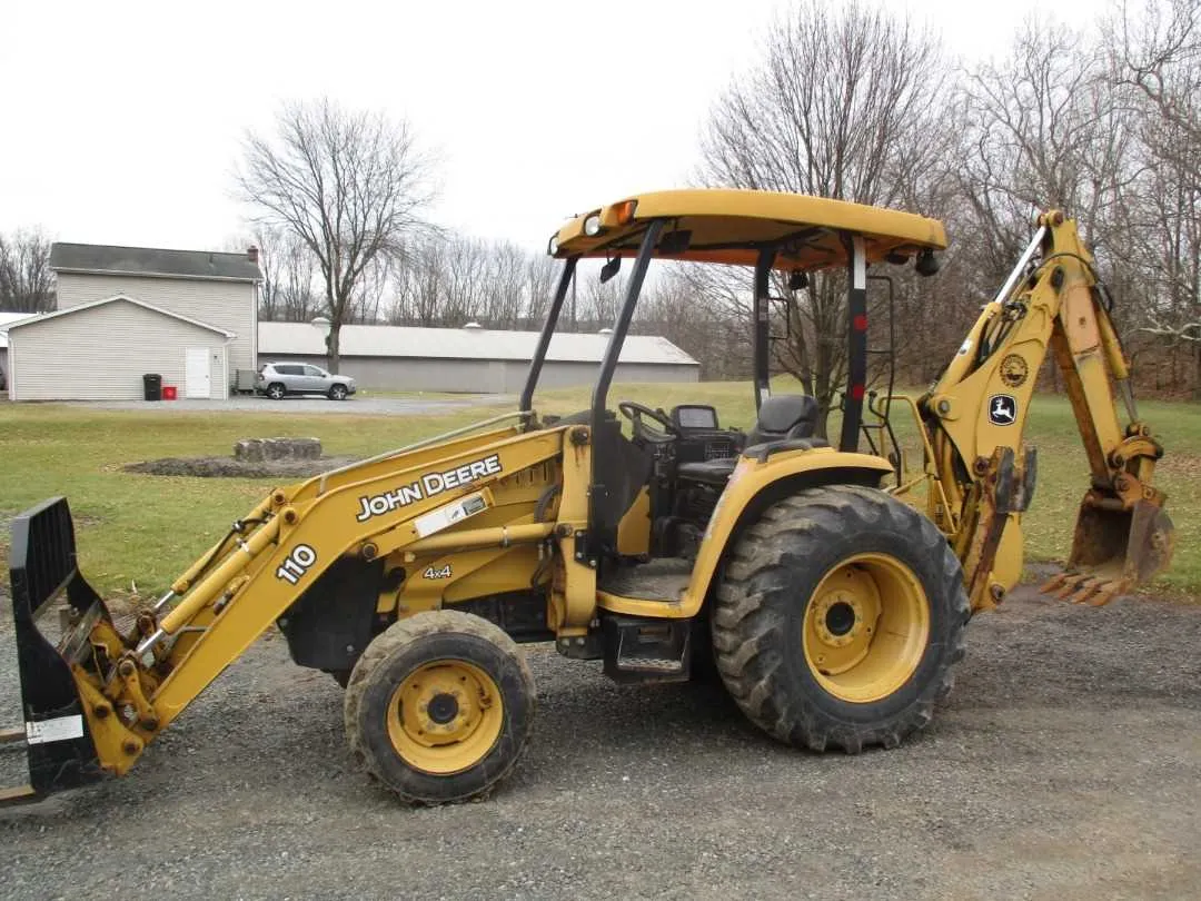 110 john deere backhoe specs