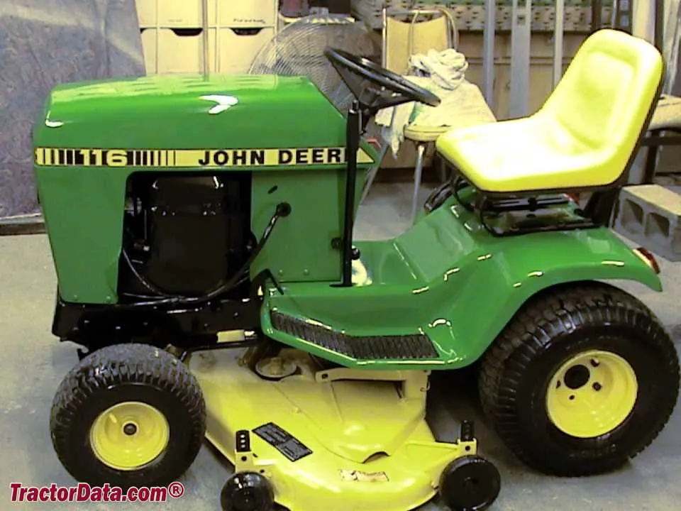 116 john deere torque spec pto