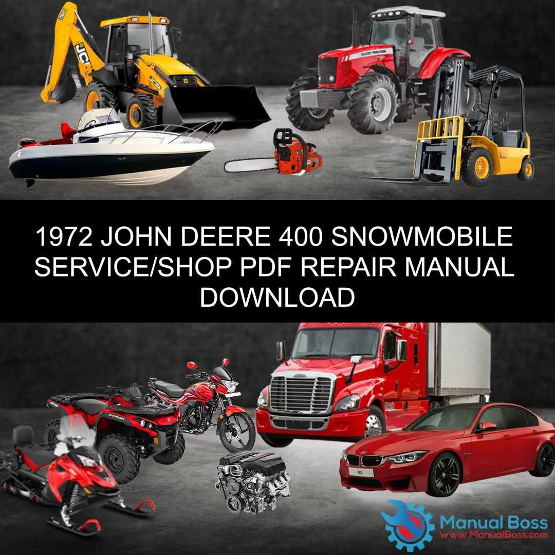 1972 john deere 400 snowmobile specs