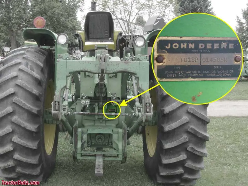1972 john deere 4620 specs