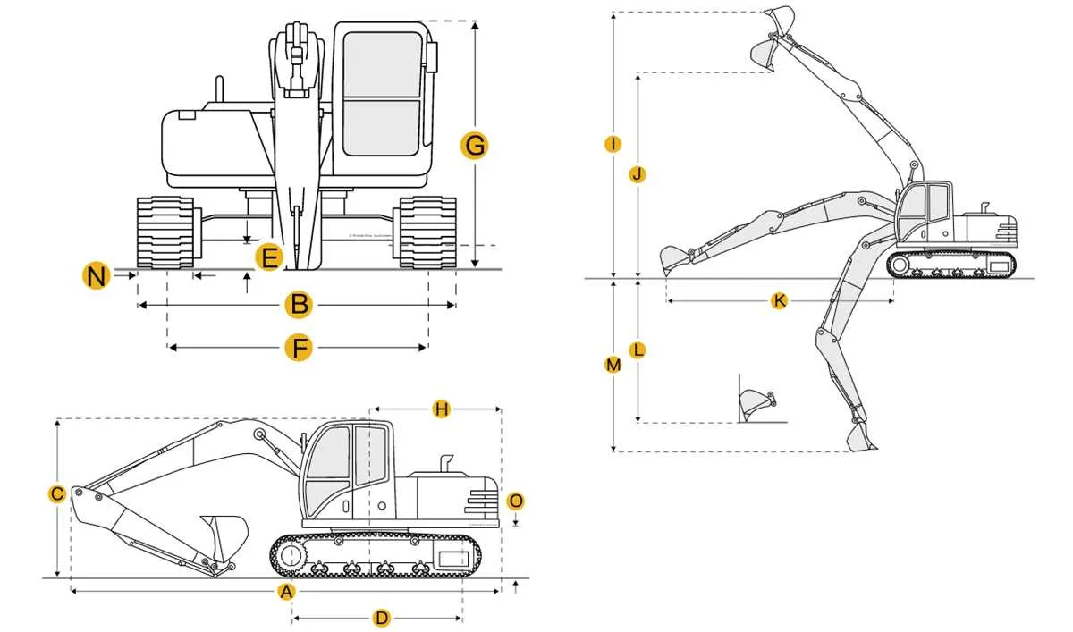 1986 john deere 490 excavator specs