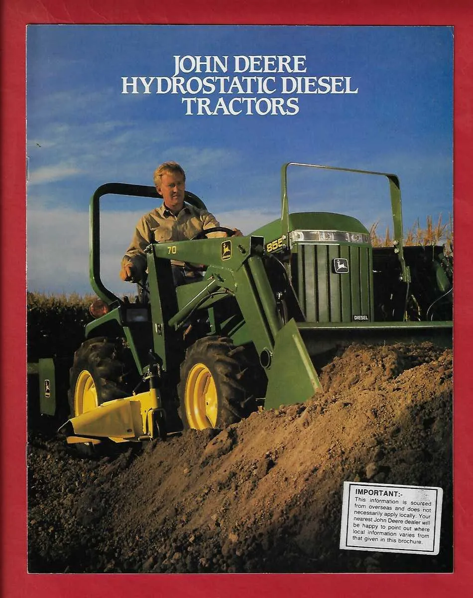 1987 john deere 755 specs