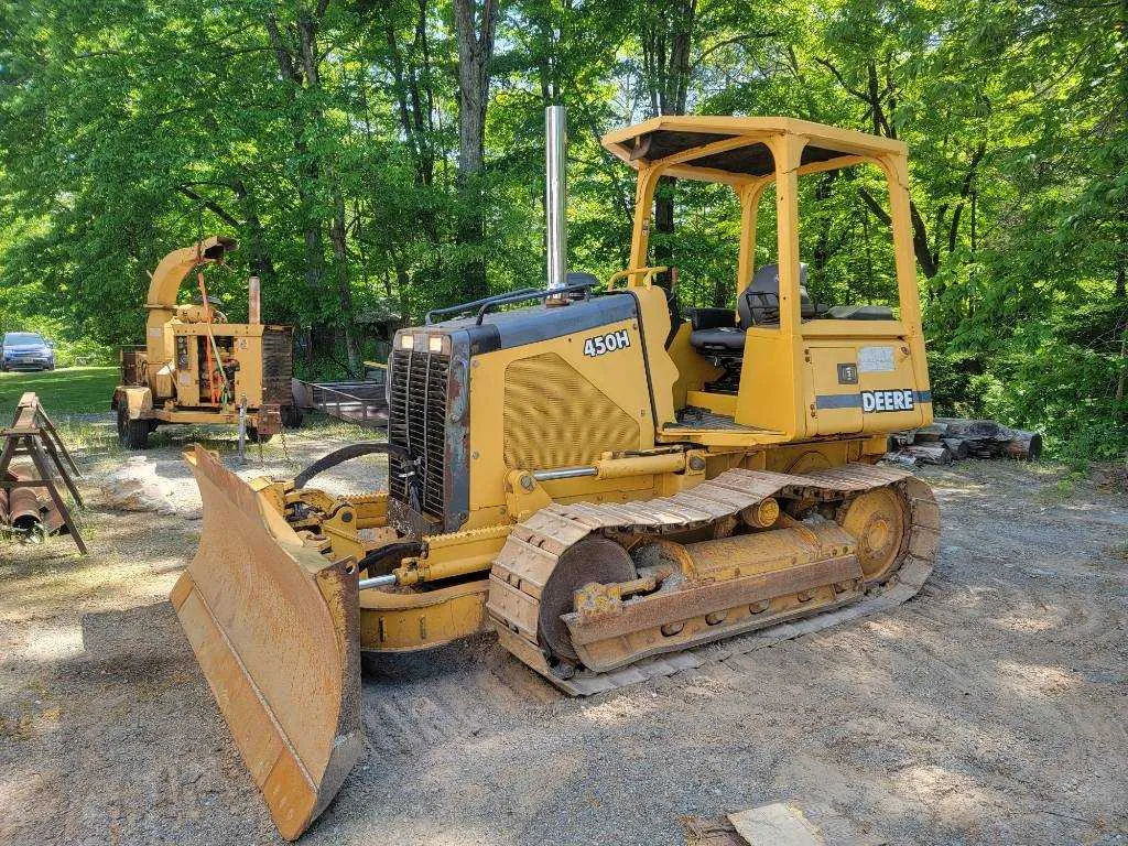 1989 john deere 450 dozer specs