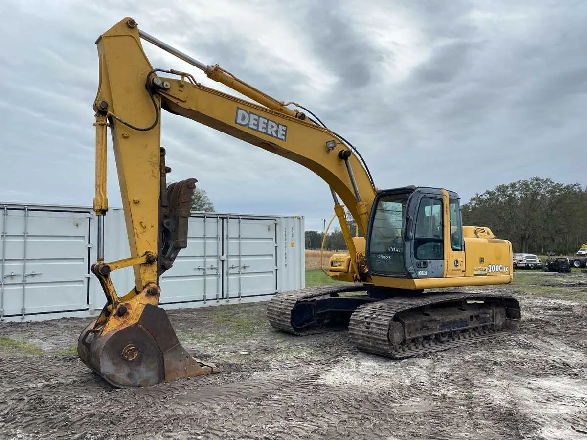 2000 john deere 200 lc excavator specs