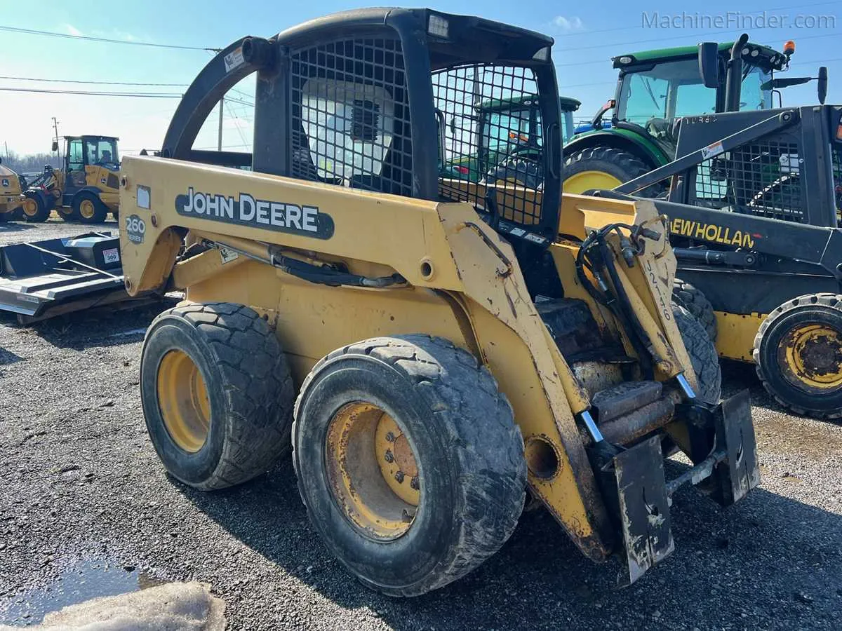 2003 john deere 260 specs