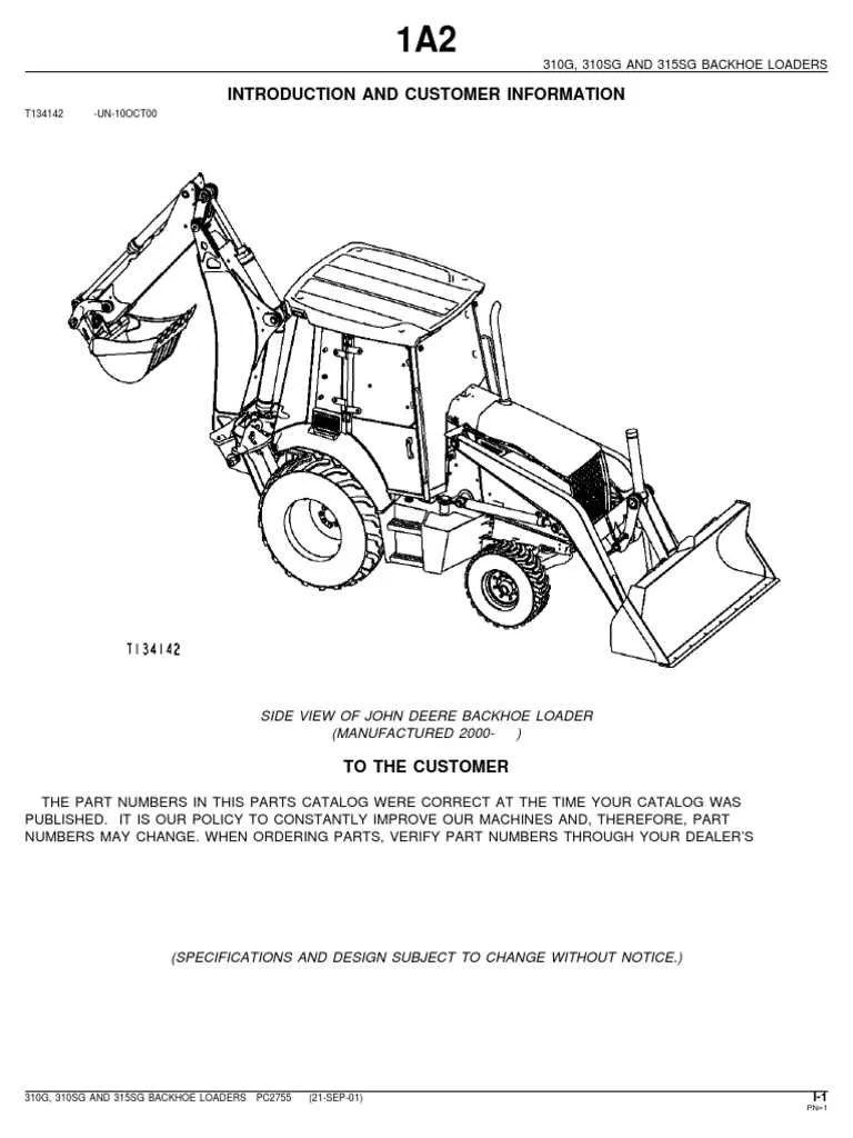 2004 john deere 310g specs