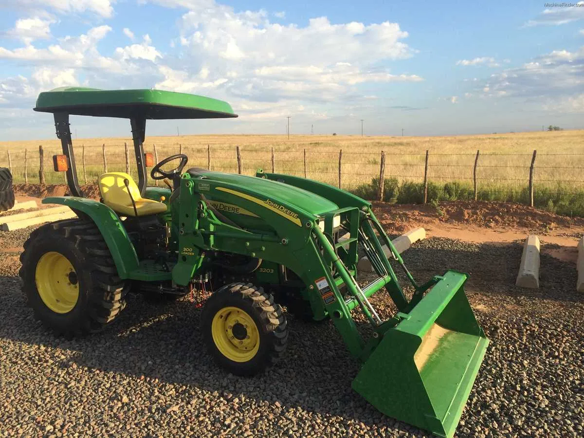 2008 john deere 3203 specs
