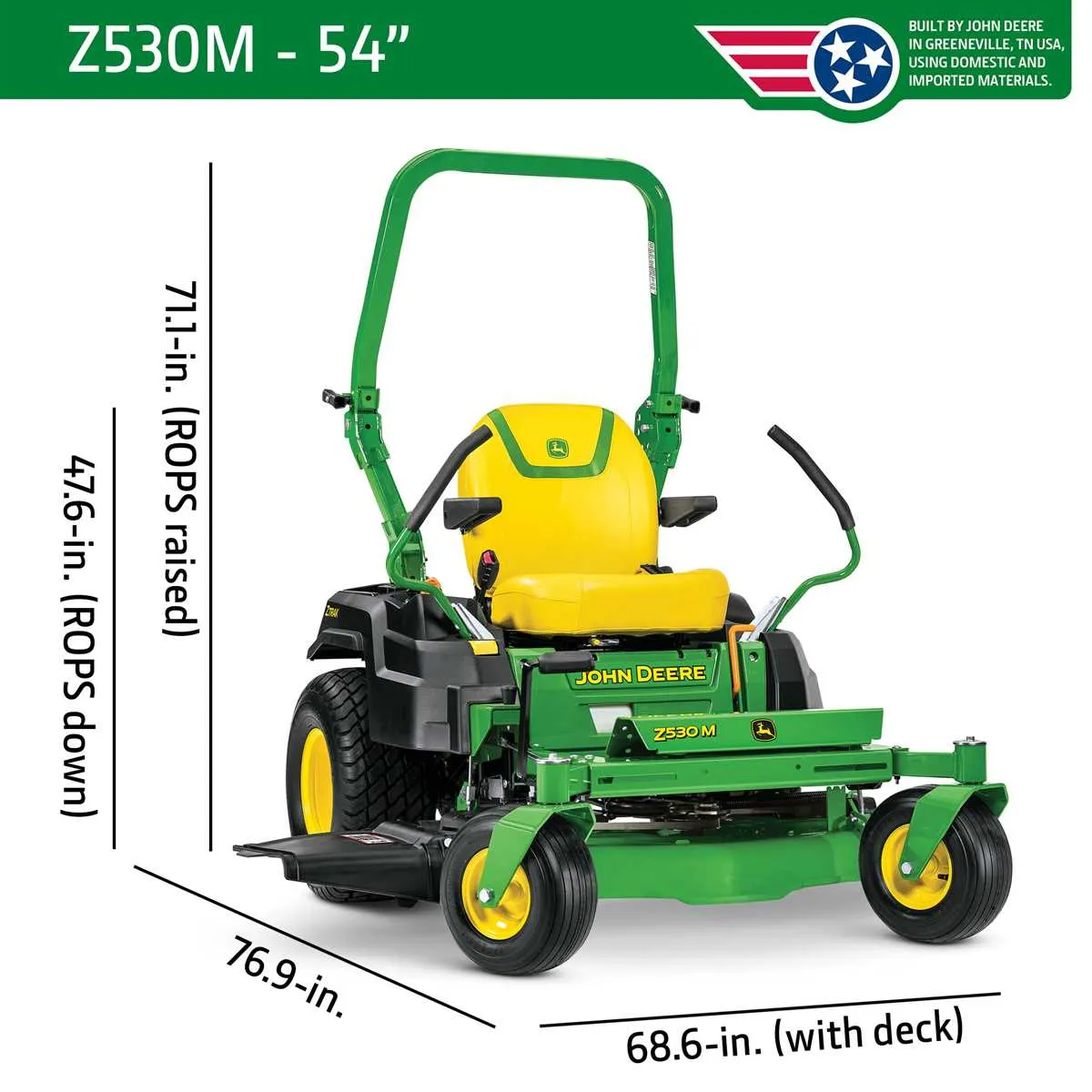 2011 john deere z425 specs