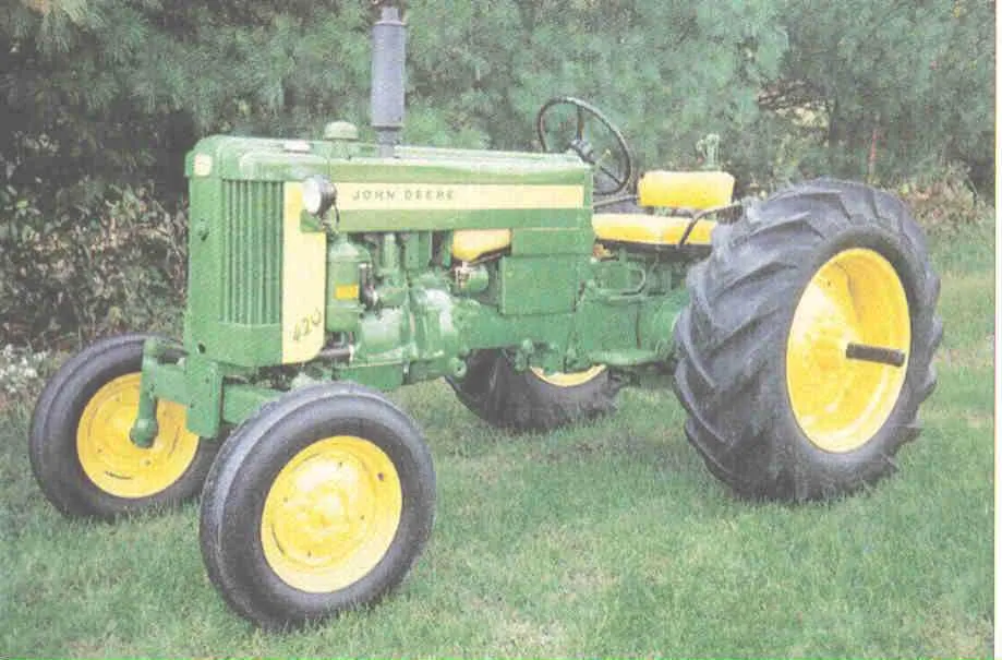 420 john deere specs