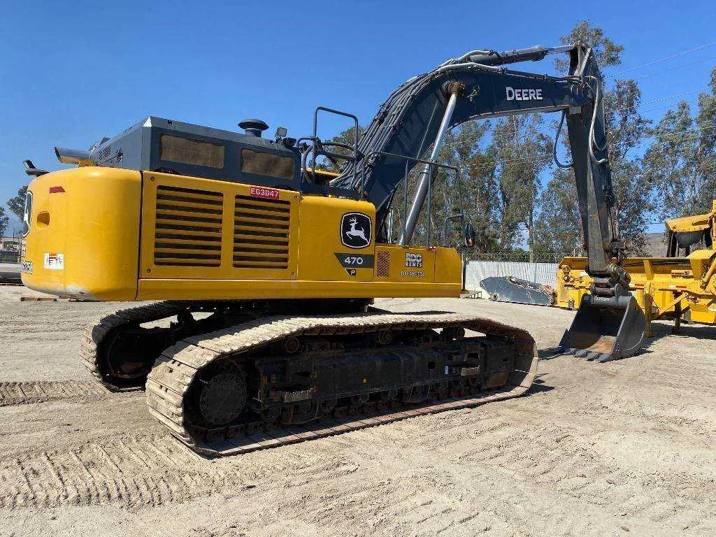470 john deere excavator specs