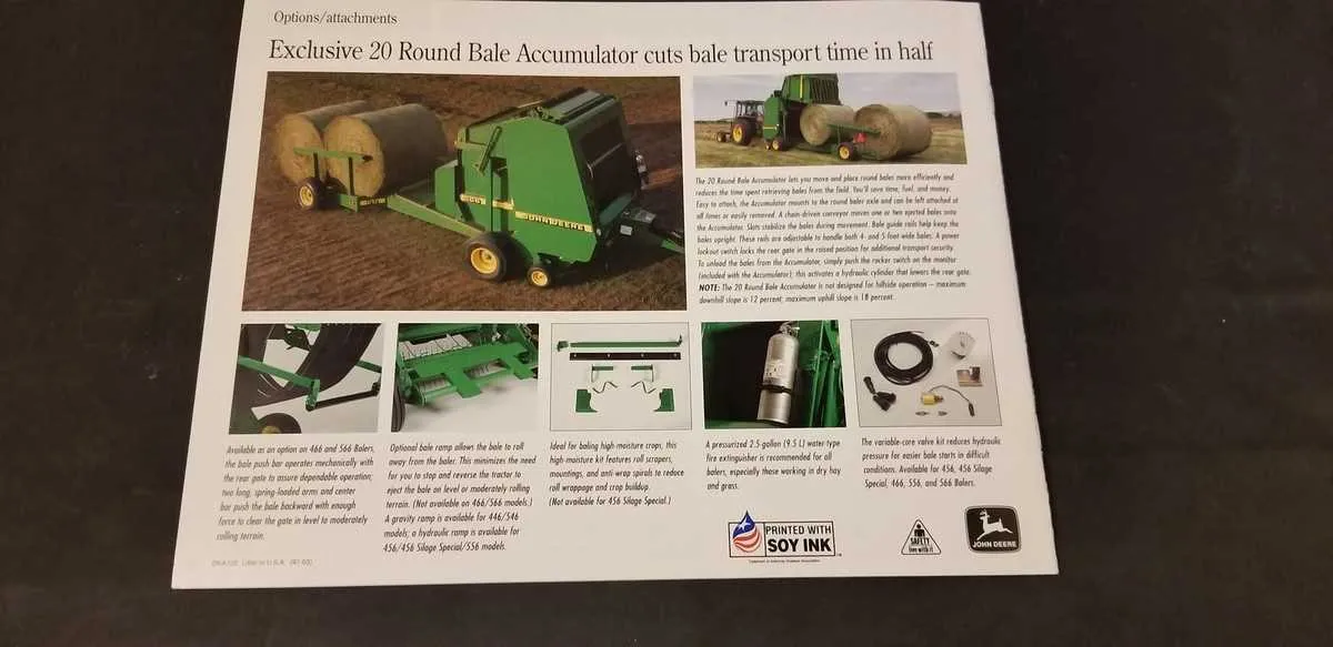 556 john deere baler specs