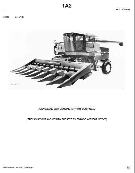 8820 john deere combine specs 8820 john deere combine specs