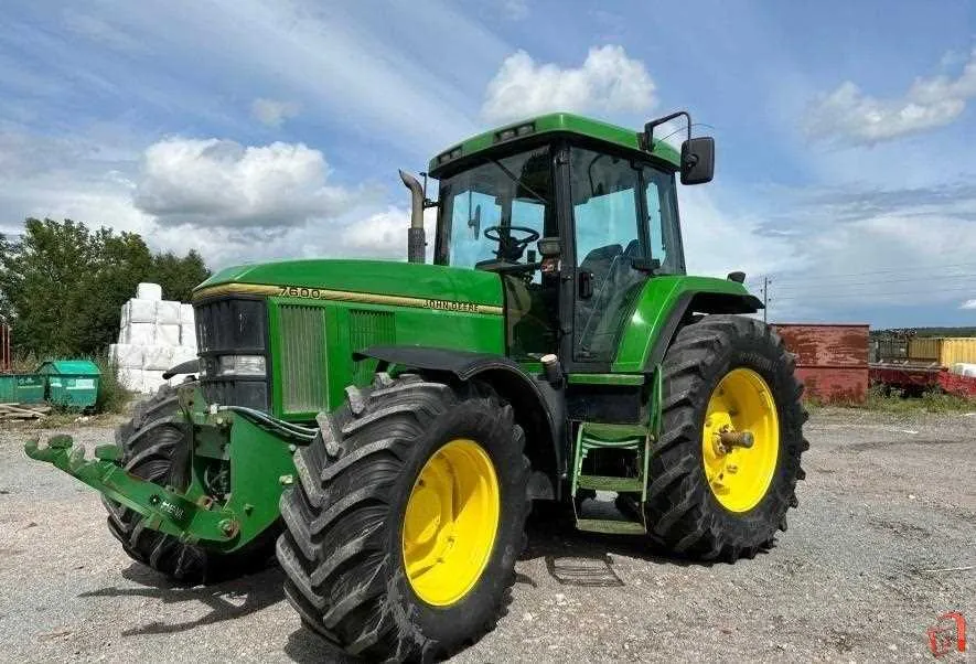 95 john deere 7600 tractor specs