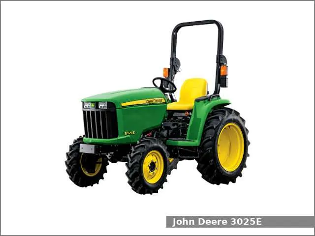 compact john deere 3025e specs