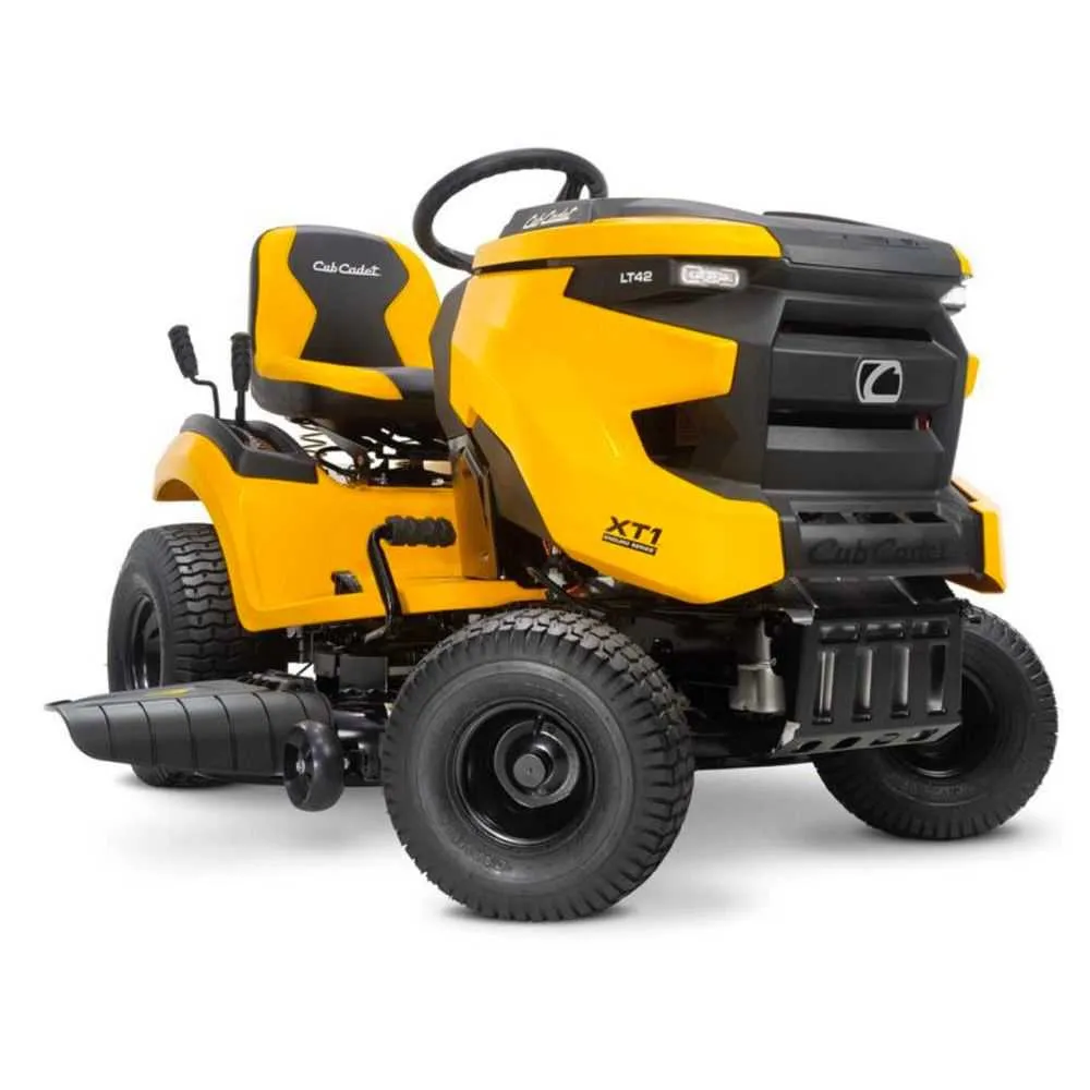 cub cadet xt1 vs john deere s100 specs