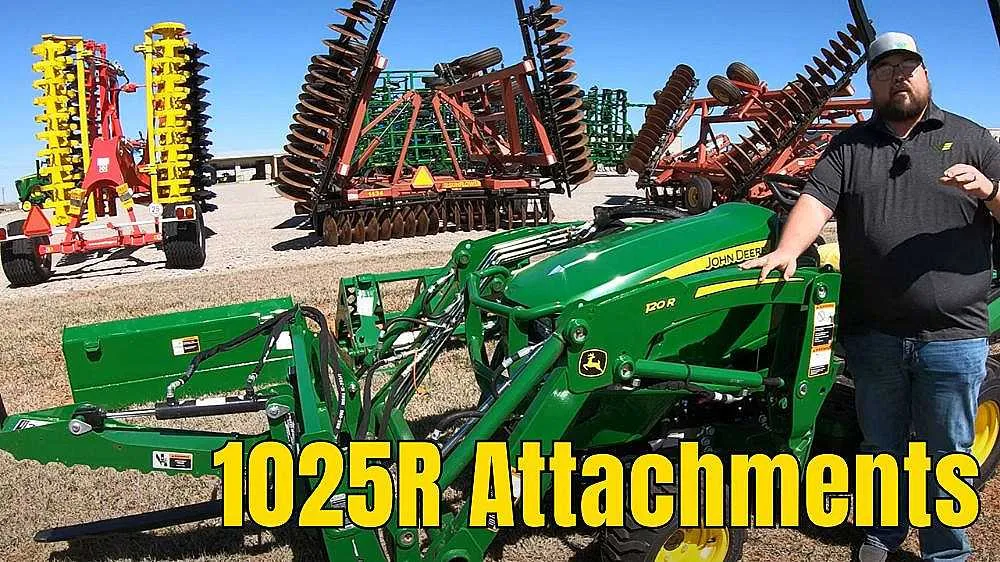 john deere 1025r attachment specs