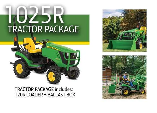 john deere 1025r oil specs