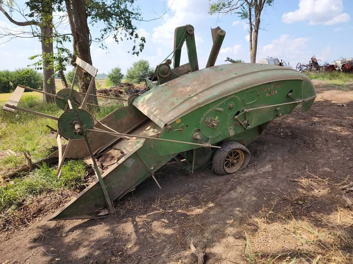 john deere 12acombine engine specs