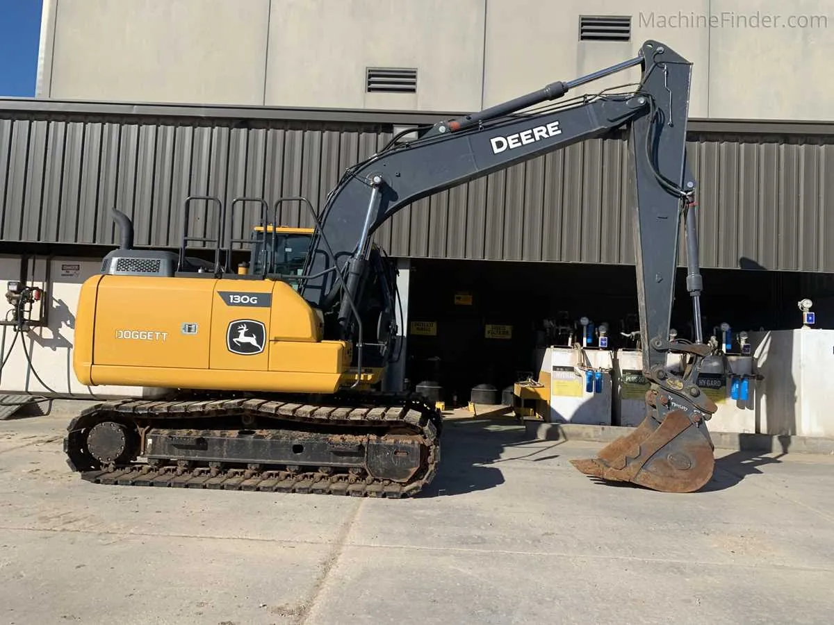 john deere 130 zero swing excavator specs