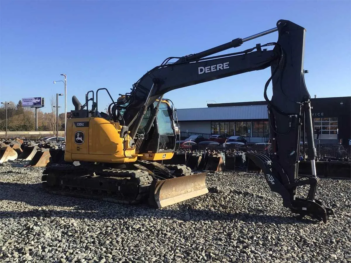 john deere 135 g specs