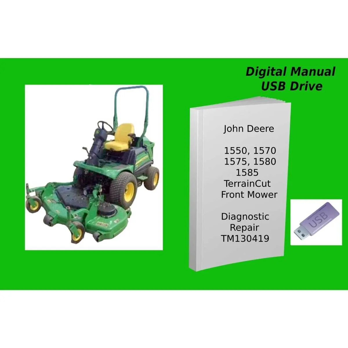 john deere 1575 mower specs