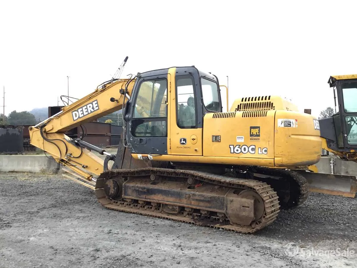 john deere 160 lc specs