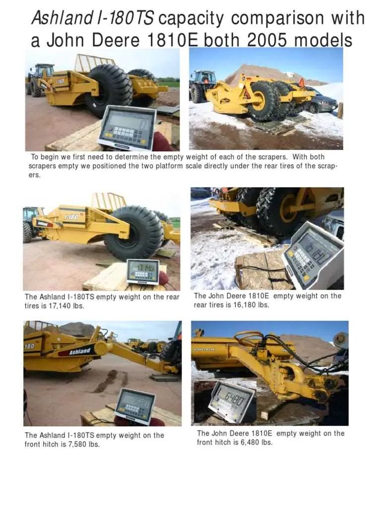 john deere 1810e specs