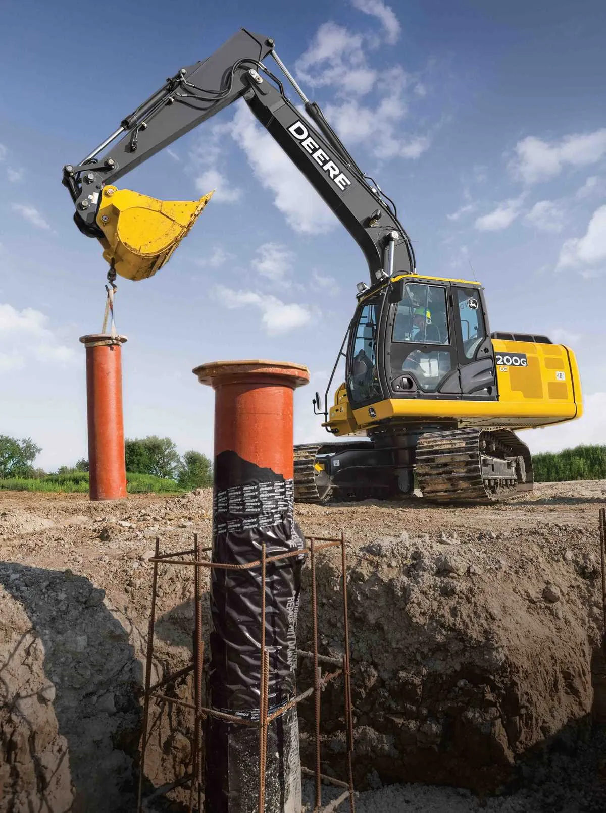 john deere 200 log loader specs