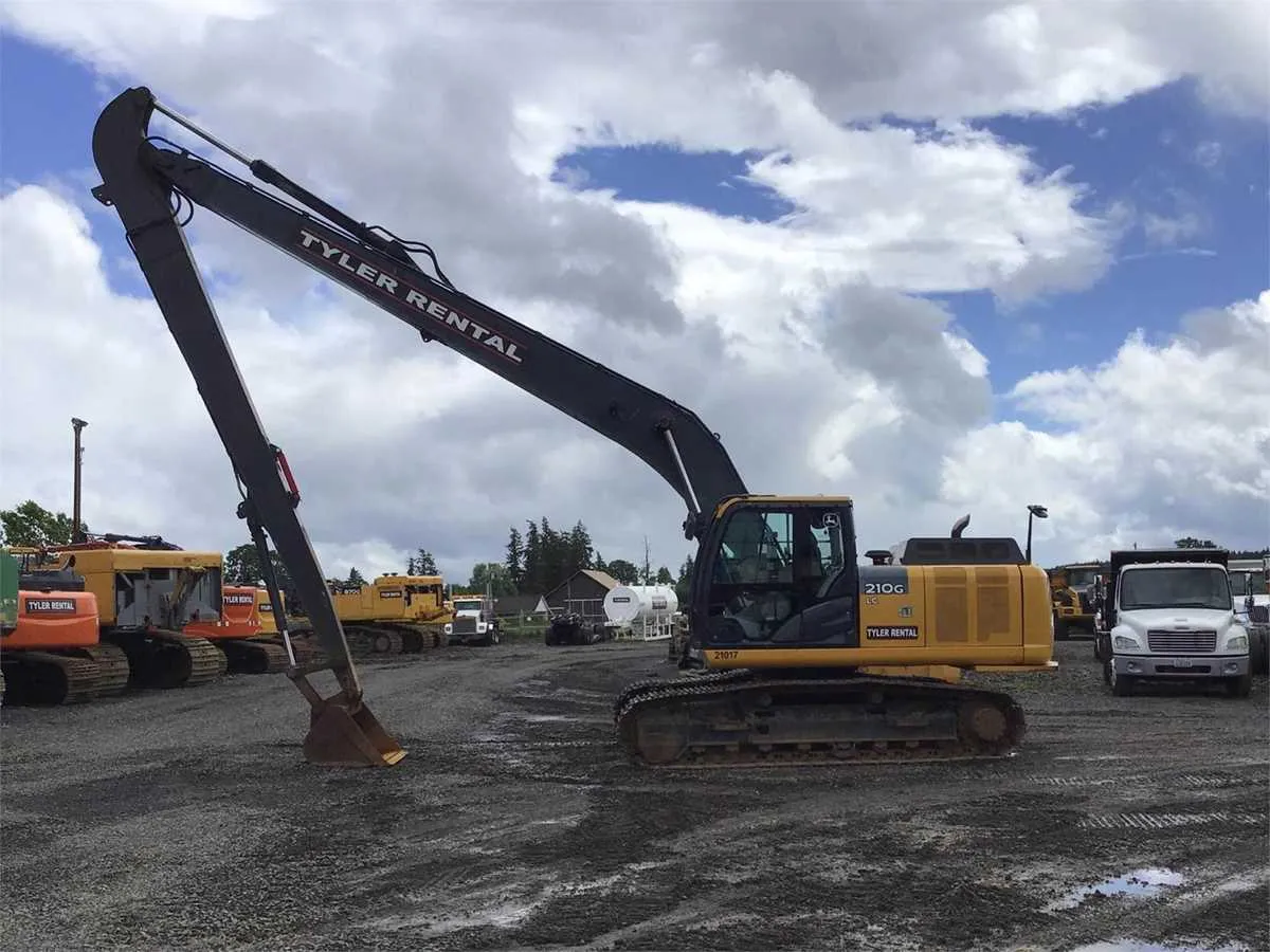 john deere 210g excavator specs