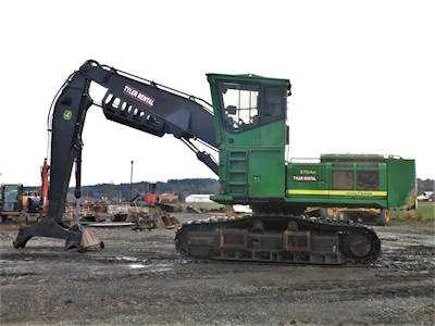 john deere 2154d log loader specs