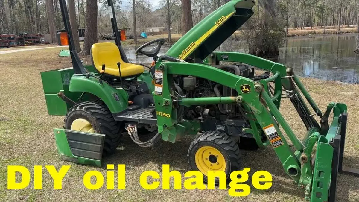 john deere 2305 oil specs