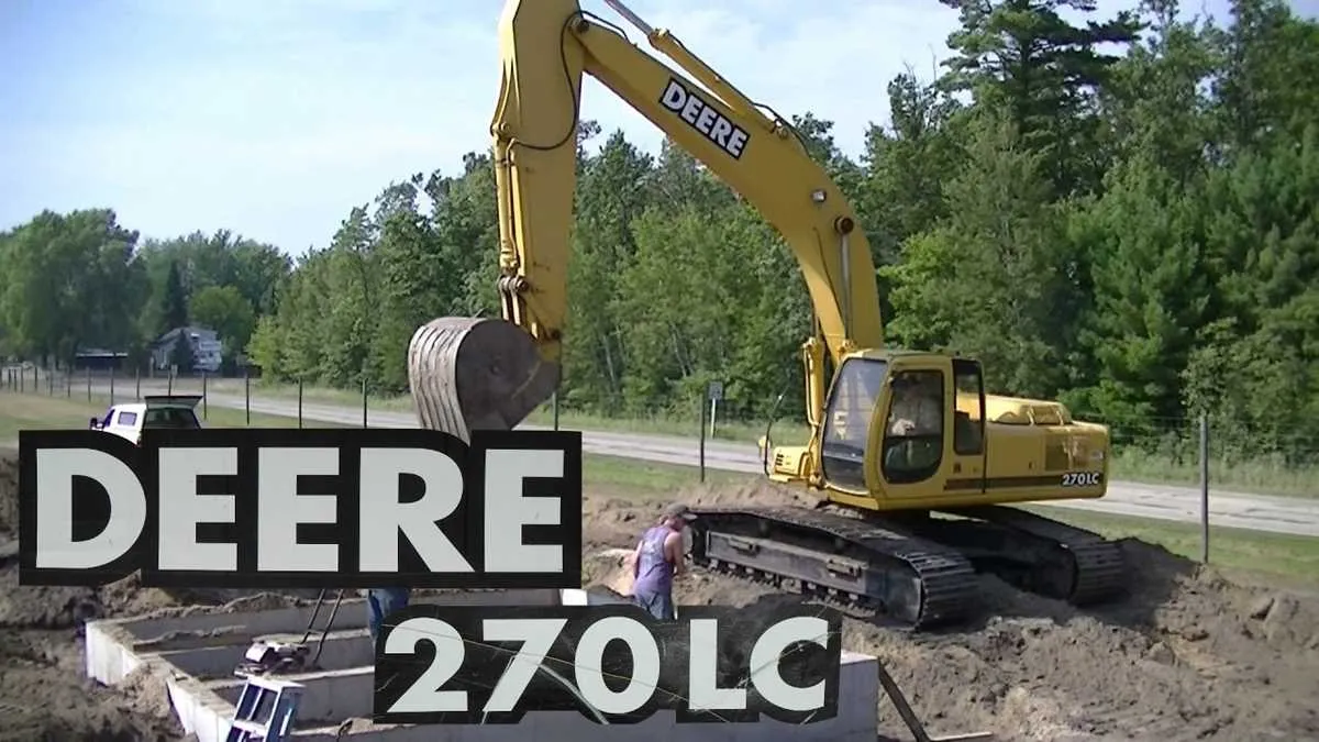 john deere 270c lc specs