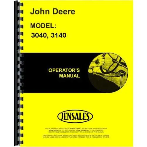 john deere 3040 specs