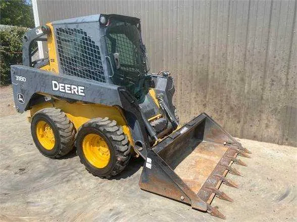 john deere 318d specs weight