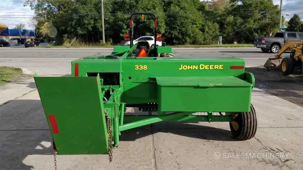john deere 338 baler specs