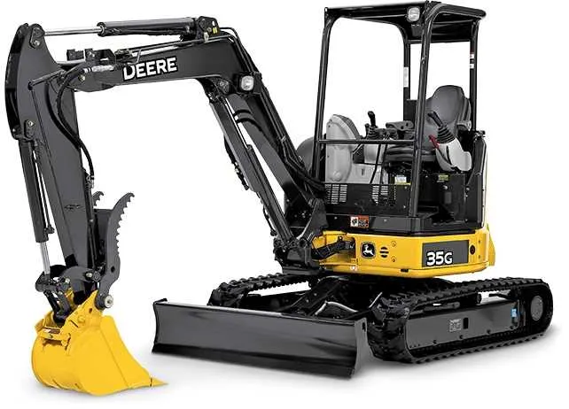 john deere 35g excavator specs