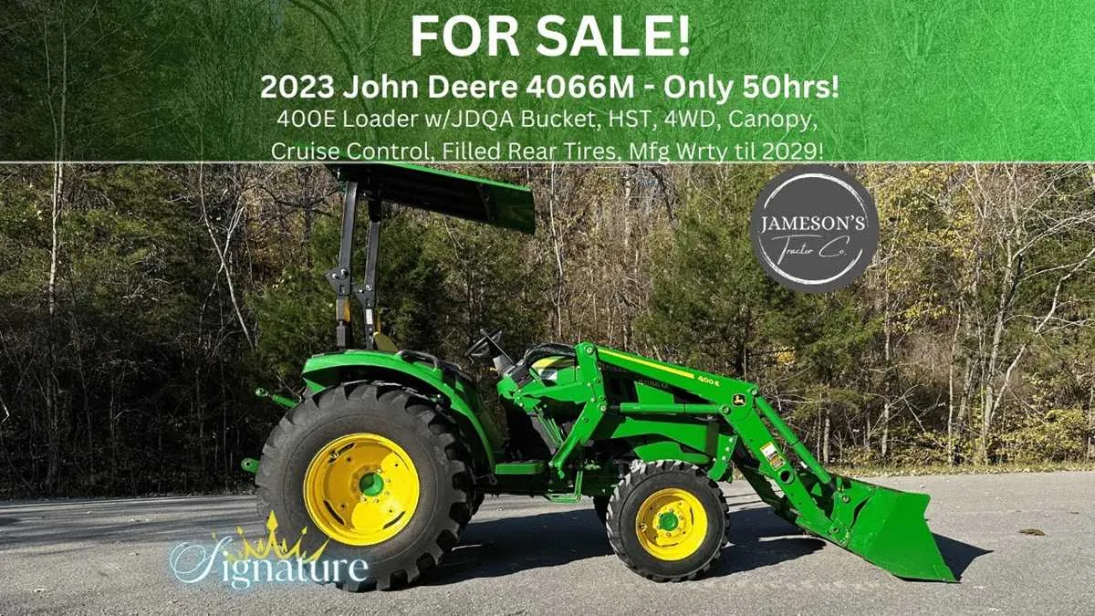 john deere 4066m tractor specs