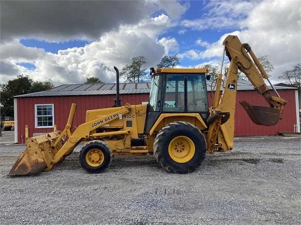john deere 410c backhoe specs