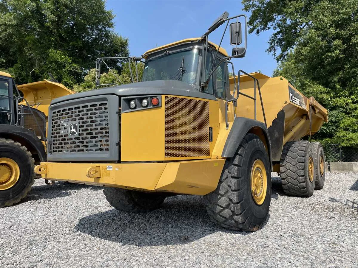 john deere 410e articulated dump truck specs
