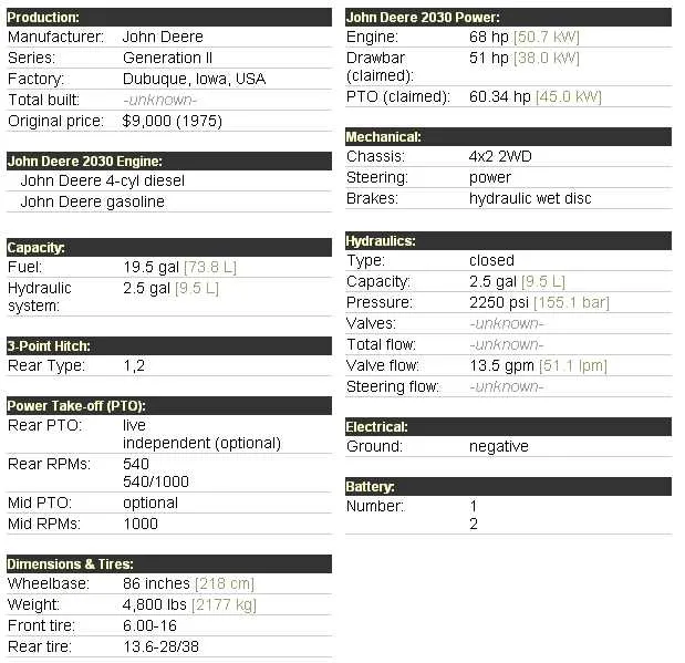 john deere 4330 specs john deere 4330 specs