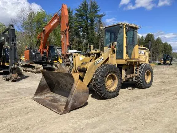 john deere 444h wheel loader specs