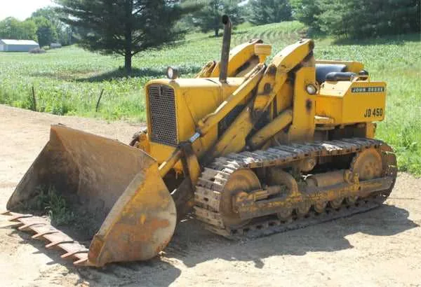 john deere 450 crawler dozer specs