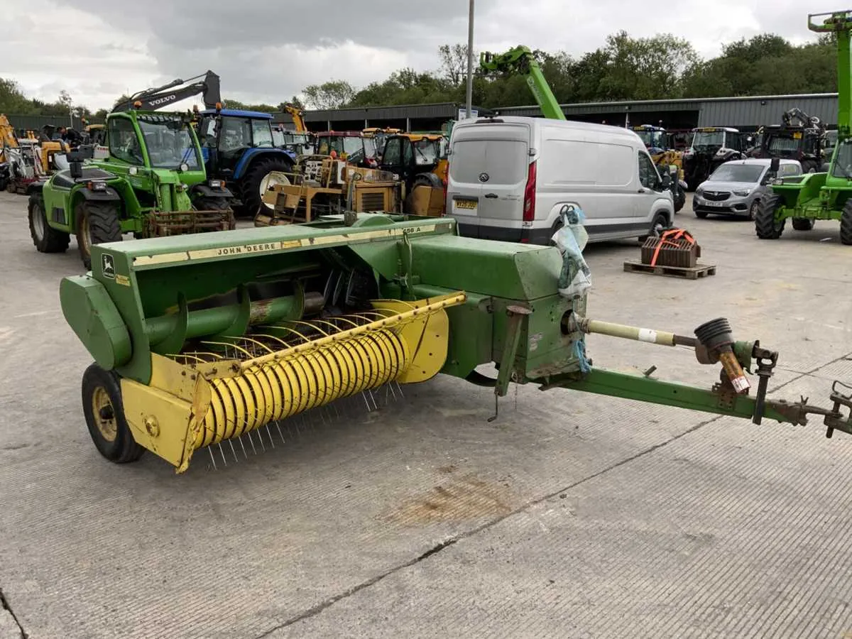 john deere 456 baler specs