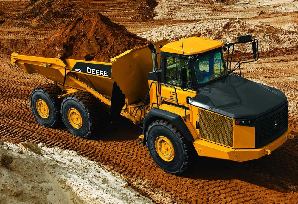 john deere 460e haul truck specs