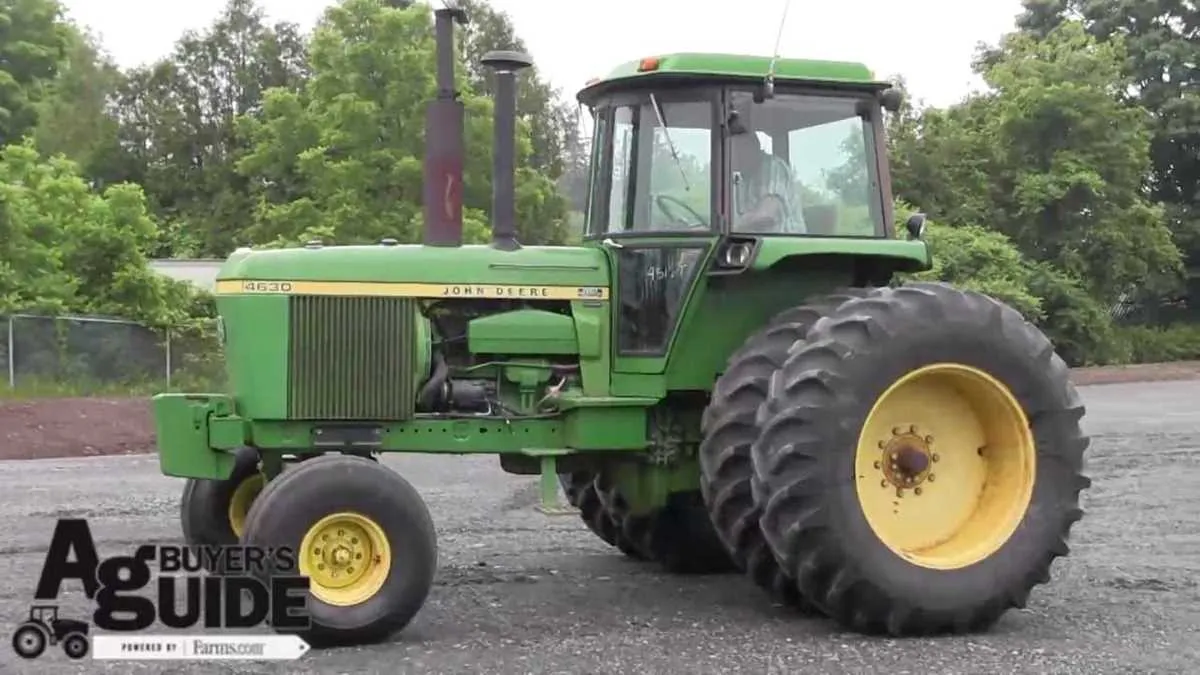 john deere 4630 tractor specs