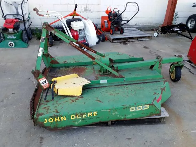john deere 503 brush hog specs