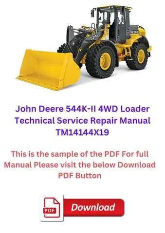 john deere 544k specs john deere 544k specs