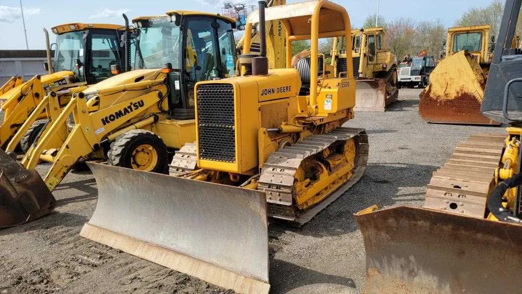 john deere 550b dozer specs