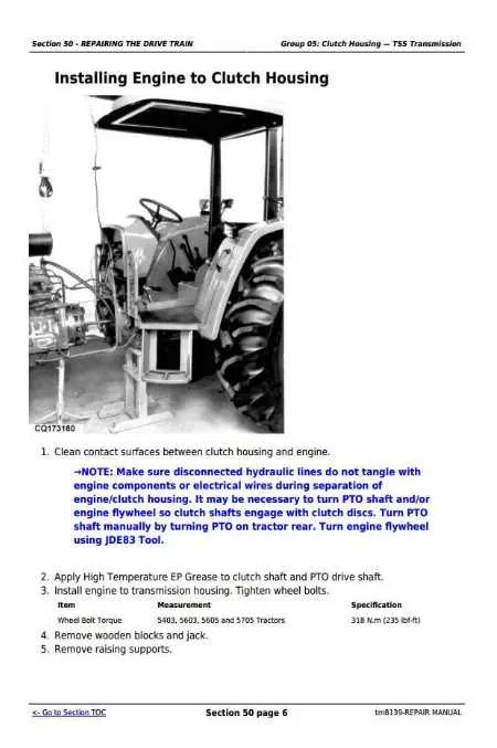 john deere 5700 specs