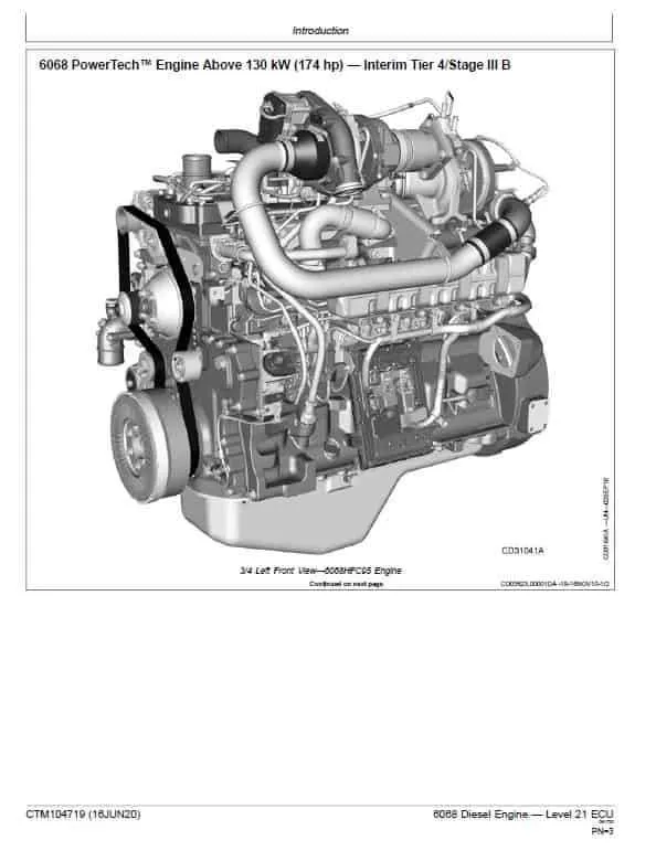 john deere 6068 engine specs john deere 6068 engine specs